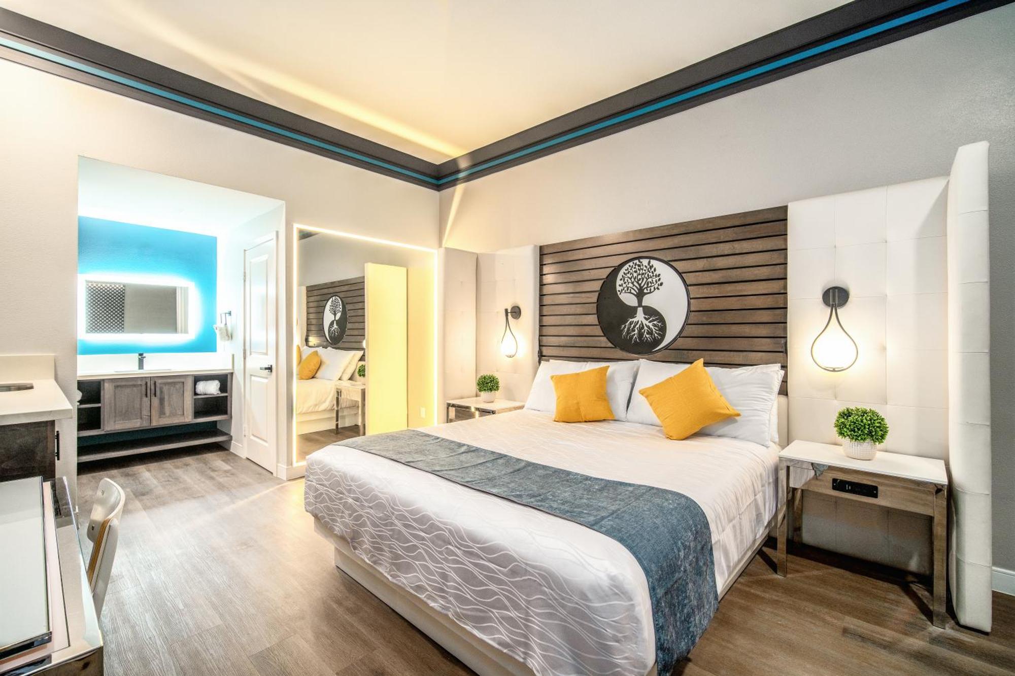 Aspire Inn Studios & Spas ベルフラワー エクステリア 写真